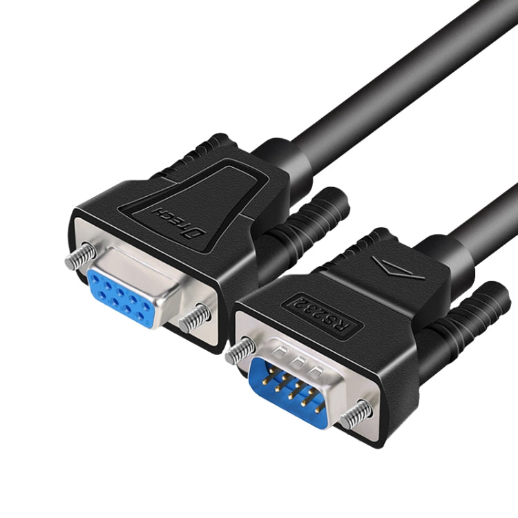 DTECH RS232 Serial Direct Line DB9 Extension Line Male to Female 5m - RS485 / RS232 Series by DTECH | Online Shopping South Africa | PMC Jewellery | Buy Now Pay Later Mobicred