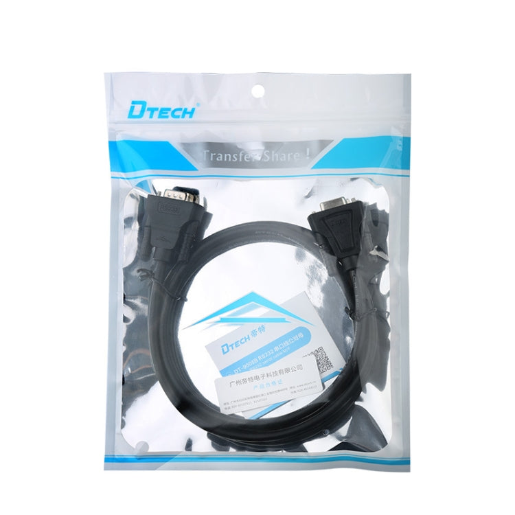 DTECH RS232 Serial Direct Line DB9 Extension Line Female to Female 5m - RS485 / RS232 Series by DTECH | Online Shopping South Africa | PMC TechLife