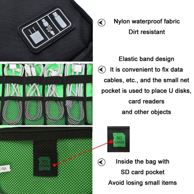 Multifunctional Portable Mobile Phone Digital Accessories U Disk Storage Bag, Color: Royal Blue - Other by PMC TechLife | Online Shopping South Africa | PMC TechLife | Buy Now Pay Later Mobicred
