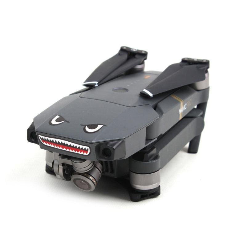3 Sets Drone Shark Emoticon Body Sticker Battery Sticker(Blue Black) - Stickers by PMC TechLife | Online Shopping South Africa | PMC TechLife | Buy Now Pay Later Mobicred