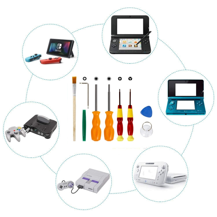 9 In 1 Game Console Disassembly Repair Tool Screwdriver Tool For Nintendo Switch - Tools by PMC TechLife | Online Shopping South Africa | PMC TechLife | Buy Now Pay Later Mobicred