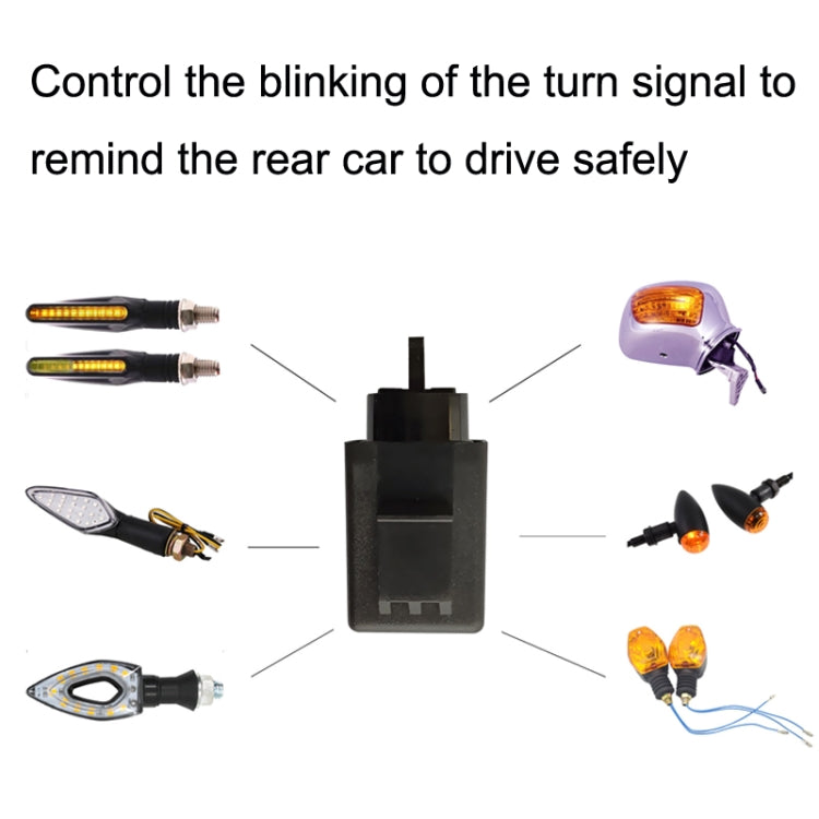 3PCS Motorcycle Flasher Turn Signal Controller - Turn Signal by PMC TechLife | Online Shopping South Africa | PMC TechLife | Buy Now Pay Later Mobicred