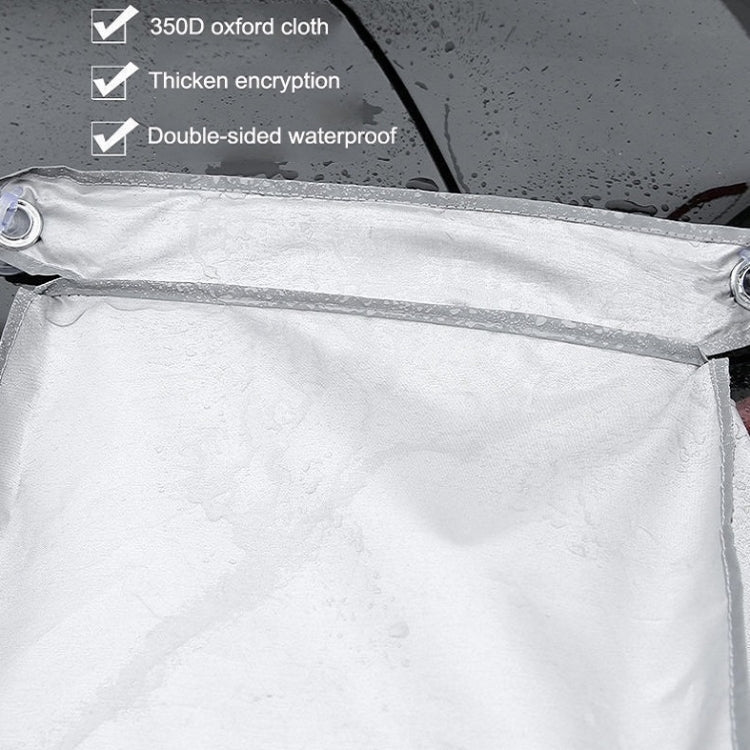 New Energy Vehicle Charging Waterproof Cover With Reflective Strip(Transparent Green Edge) - Waterproof Covers by PMC Jewellery | Online Shopping South Africa | PMC Jewellery