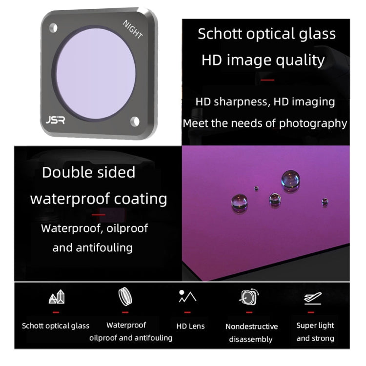 JUNESTAR Action Camera Filters For DJI Action 2,Style:  ND16 - free shipping - PMC TechLife - Order now!