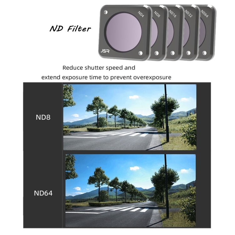 JUNESTAR Action Camera Filters For DJI Action 2,Style:  CS-8in1 - free shipping - PMC TechLife - Order now!