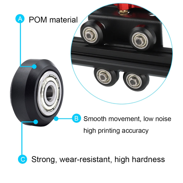 3D Printer Extruder Retrofit Kit For Ender3/CR10, Style: Single Board - Parts by PMC TechLife | Online Shopping South Africa | PMC TechLife | Buy Now Pay Later Mobicred