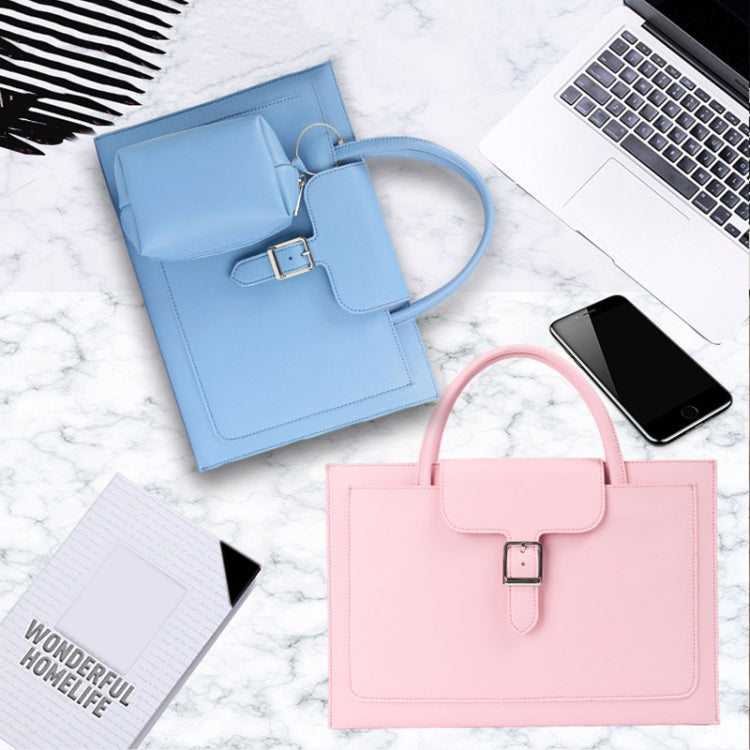 S176 Portable Waterproof Laptop Bag with Power Pack, Size: 14 inches(Goose Yellow) - 14.1 inch by PMC Jewellery | Online Shopping South Africa | PMC Jewellery | Buy Now Pay Later Mobicred