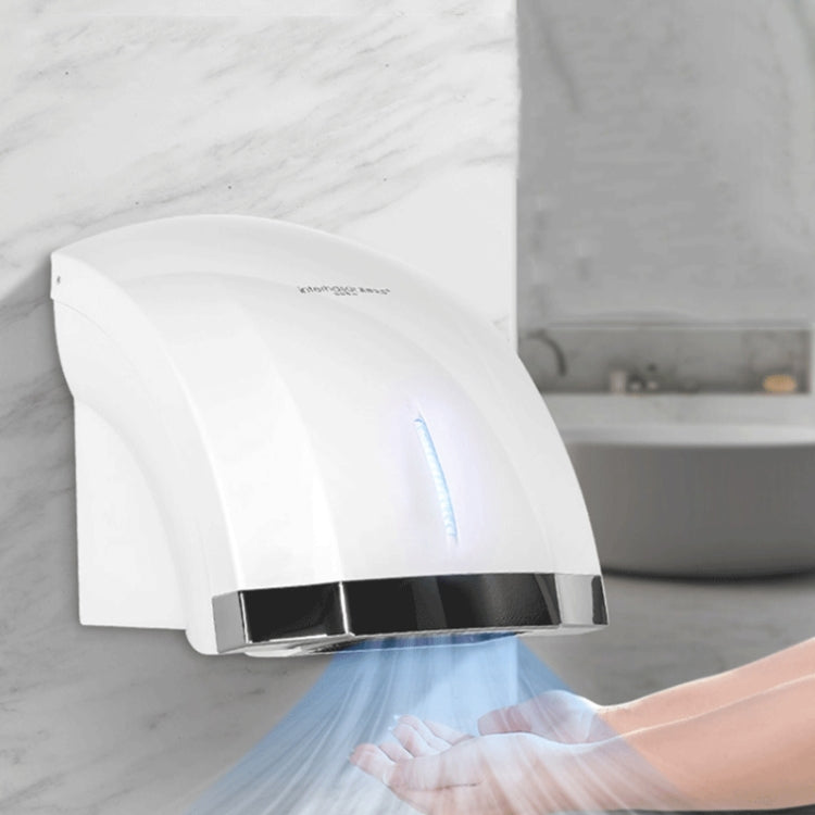 Interhasa  220V 1800W Hot and Cold Switching Electric Hand Dryer,Model: A1003 Silver���CN Plug - free shipping - PMC TechLife - Order now!