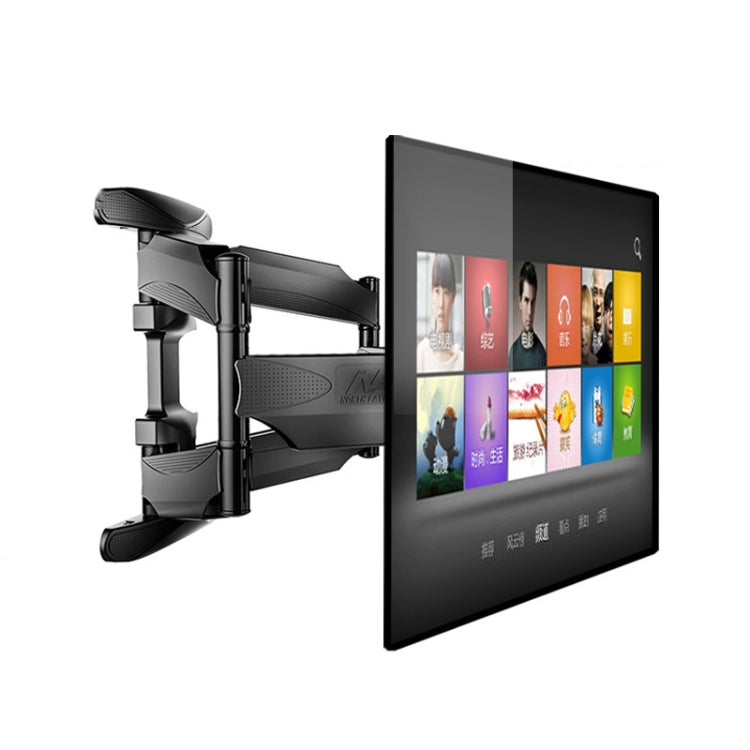 NORTH BAYOU Telescopic Swivel TV Monitor Wall Mount Bracket For 32-70 inch - TV Brackets & Mounts by NORTH BAYOU | Online Shopping South Africa | PMC Jewellery | Buy Now Pay Later Mobicred