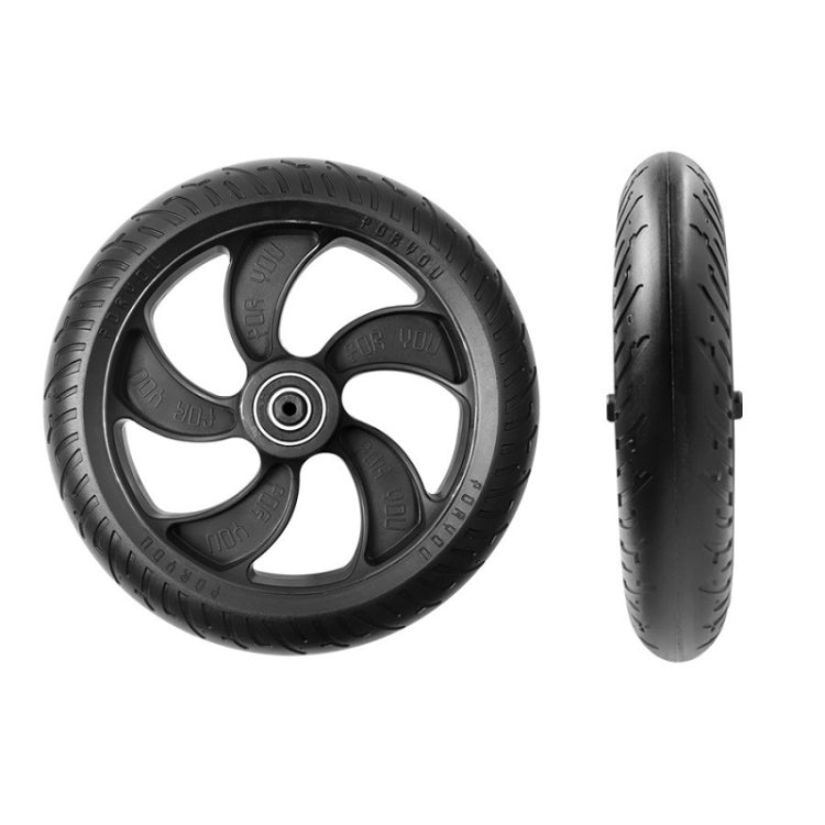 8 inch Scooter Plastic Front Wheel Accessories For KUGOO S1/S2/S3(Black) - Accessories & Parts by PMc TechLife | Online Shopping South Africa | PMc TechLife | Buy Now Pay Later Mobicred