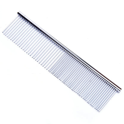 Stainless Steel Pet Comb Pet Hair Comb, Specification: XS - Brushes by PMC Jewellery | Online Shopping South Africa | PMC Jewellery