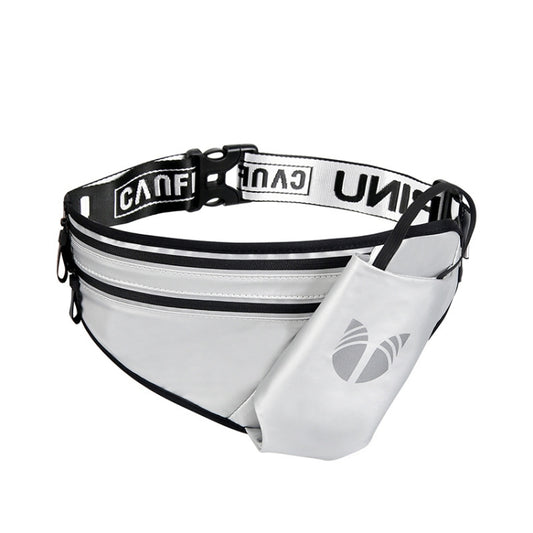 CAN FLY YIPINU Outdoor Fitness Water Bottle Mobile Phone Storage Waist Bag(Silver) - Waist Bags by CAN FLY YIPINU | Online Shopping South Africa | PMC Jewellery | Buy Now Pay Later Mobicred