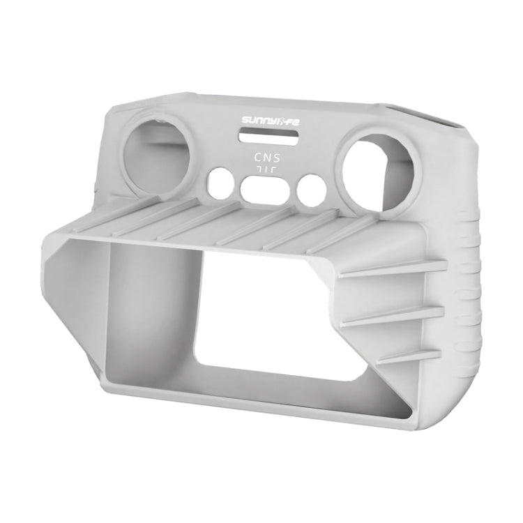 Sunnylife For DJI RC Remote Control Silicone Protective Case, Style: With Hood (Gray) - Others by Sunnylife | Online Shopping South Africa | PMC Jewellery | Buy Now Pay Later Mobicred