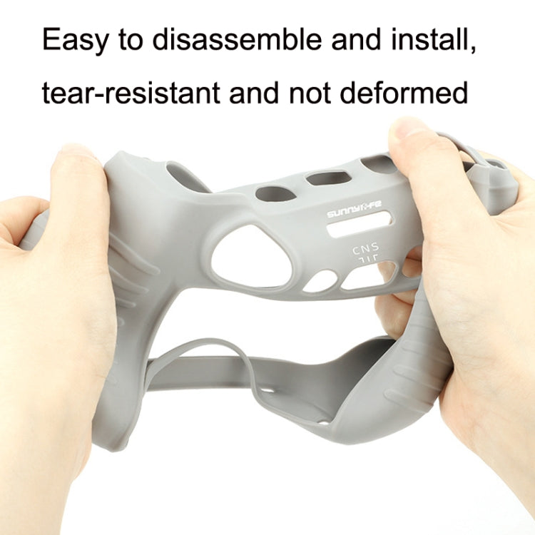Sunnylife For DJI RC Remote Control Silicone Protective Case, Style: Without Hood (Black) - Others by Sunnylife | Online Shopping South Africa | PMC TechLife | Buy Now Pay Later Mobicred