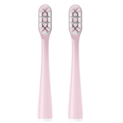 2 PCS Achor Free Tufting Electric Toothbrush Head for Usmile(Pink) - Replacement Brush Heads by PMC Jewellery | Online Shopping South Africa | PMC Jewellery | Buy Now Pay Later Mobicred