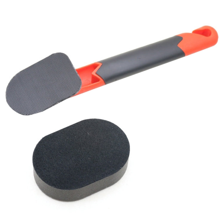 Handle + Sponge Long Handle Car Tire Varnishing Brush Tire Waxing Brush Sponge - Polishing Machine & Accessories by PMC TechLife | Online Shopping South Africa | PMC TechLife | Buy Now Pay Later Mobicred