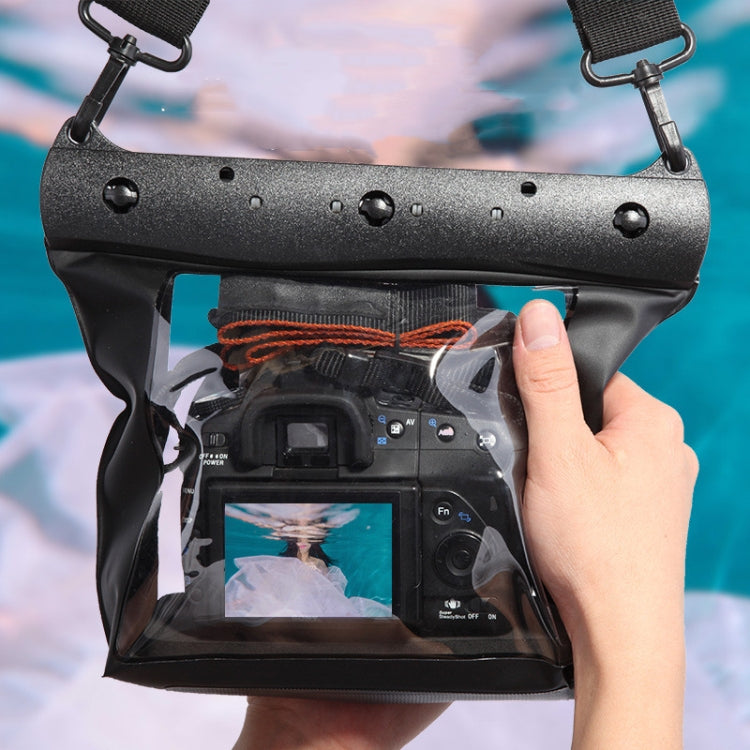 Tteoobl  20m Underwater Diving Camera Housing Case Pouch  Camera Waterproof Dry Bag, Size: L(Blue) - free shipping - PMC TechLife - Order now!