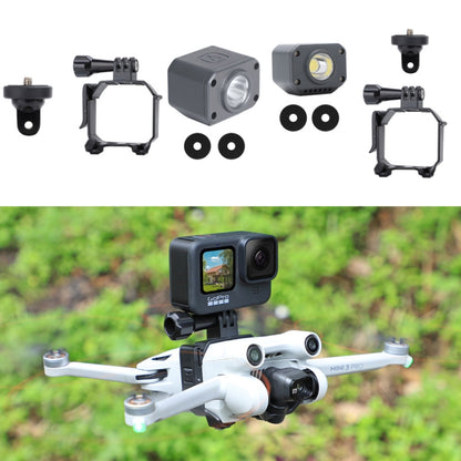Sunnylife MM3-GZ459 For DJI Mini 3 Pro GoPro10 Action Camera Mount Searchlight - Others by Sunnylife | Online Shopping South Africa | PMC Jewellery | Buy Now Pay Later Mobicred