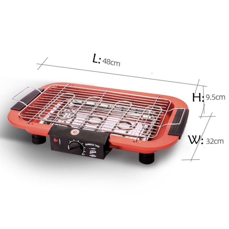 1800W Electric Grill Home BBQ Grill, EU Plug(Black) - free shipping - PMC TechLife - Order now!