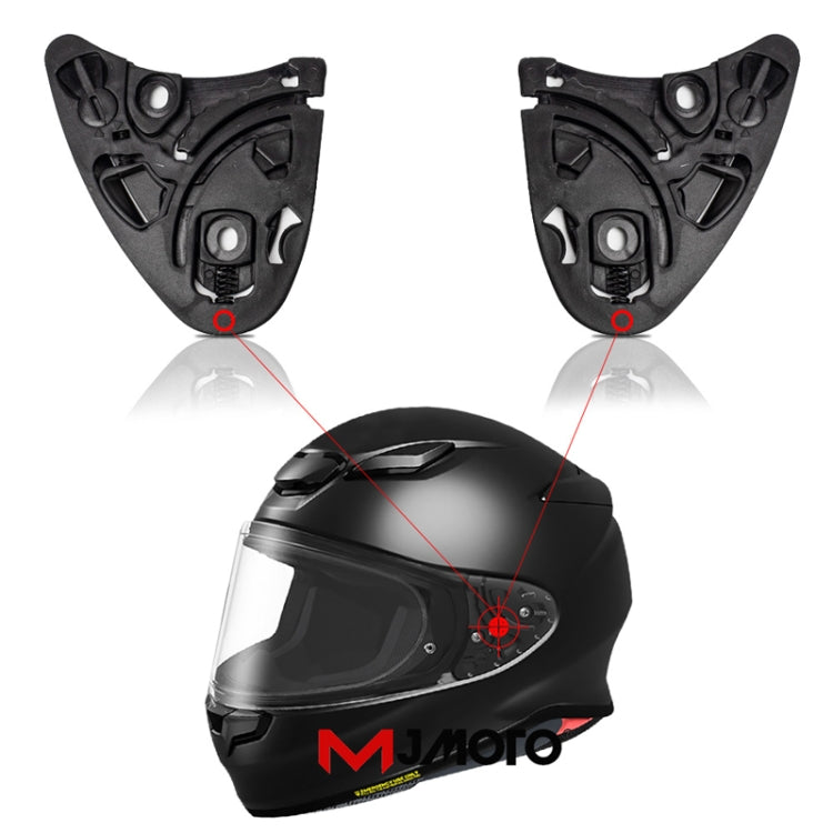 1 Pair Motorcycle Helmet Accessories K3 / K4 Lens Base - Helmets by PMC Jewellery | Online Shopping South Africa | PMC Jewellery