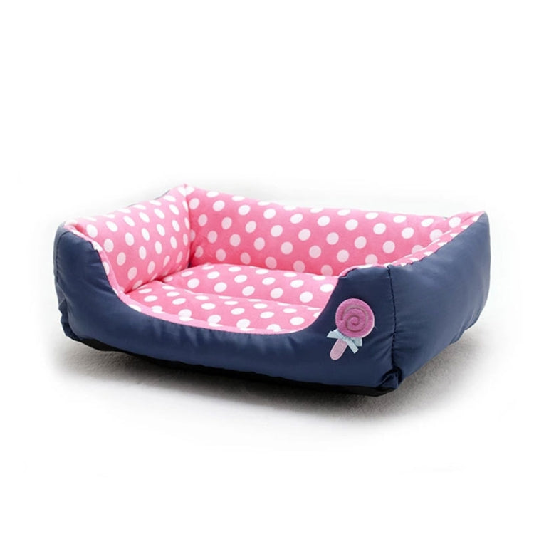 Cartoon Pet Kennel Square Cushion For Small And Medium Pet, Specification: M(Pink) - Beds by PMC Jewellery | Online Shopping South Africa | PMC Jewellery