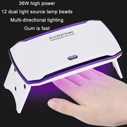 BLUEQUE USB Powered Nail Manicure Handheld UV Phototherapy Machine(Mini-10) - Nail Dryers by PMC Jewellery | Online Shopping South Africa | PMC Jewellery | Buy Now Pay Later Mobicred