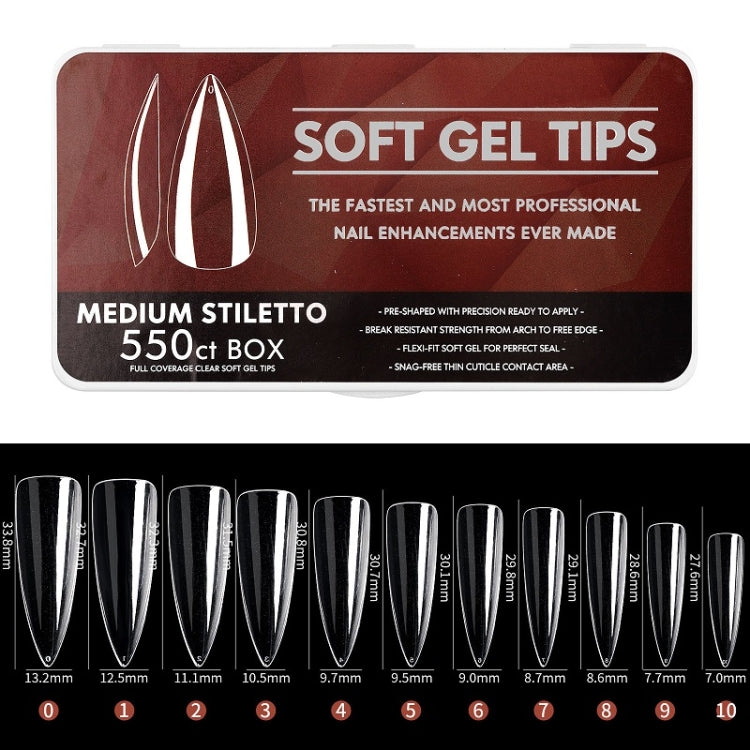 Scratch-free Ultra-thin Seamless Manicure Nail Plate, Shape: 12 Eagle Claw - free shipping - PMC Jewellery - Order now!