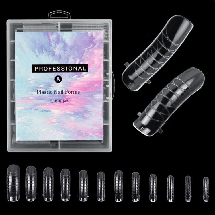 2 Boxes Nail Crystal Rapid Light Therapy Extension Nail Model, Shape: 120 PCS 06 - Nail Stickers by PMC Jewellery | Online Shopping South Africa | PMC Jewellery | Buy Now Pay Later Mobicred