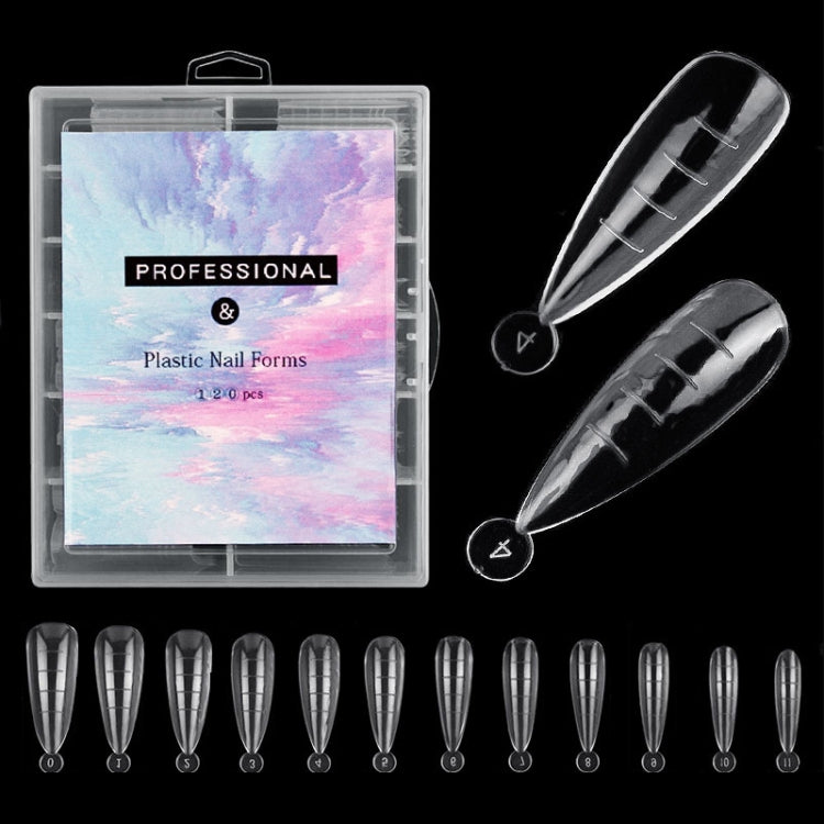 2 Boxes Nail Crystal Rapid Light Therapy Extension Nail Model, Shape: 120 PCS 08 - Nail Stickers by PMC Jewellery | Online Shopping South Africa | PMC Jewellery | Buy Now Pay Later Mobicred