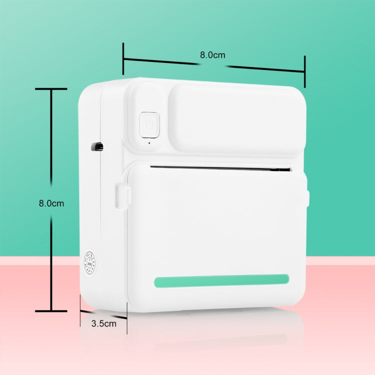 C19 200DPI Student Homework Printer Bluetooth Inkless Pocket Printer Pink Set - free shipping - PMC TechLife - Order now!