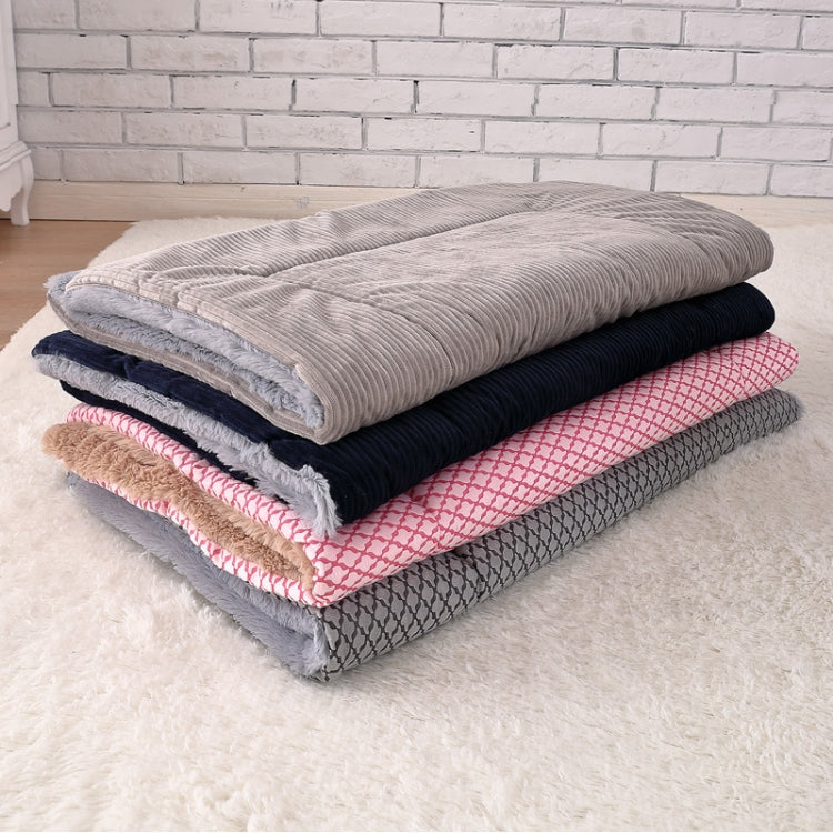 Double Sided Pet Mat Four Seasons Warm Dog Blanket,Size: L(Short Plush Pink) - free shipping - PMC TechLife - Order now!