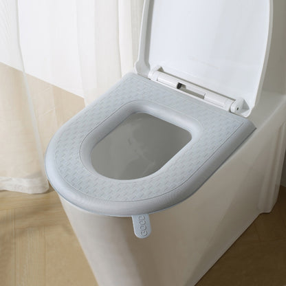 Household Thickened Waterproof Washable Toilet Seat, Color: Gray - Bath Mats by PMC Jewellery | Online Shopping South Africa | PMC Jewellery