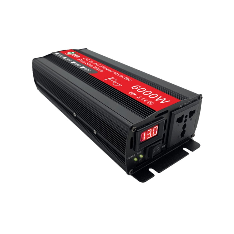 Gurxun 6000W High Power Sine Wave Inverter With Single Digital Display, Specification: 60V-220V -  by Gurxun | Online Shopping South Africa | PMC Jewellery