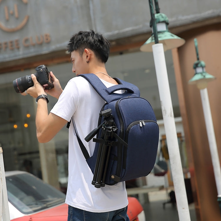 Cationic SLR Backpack Waterproof Photography Backpack with Headphone Cable Hole(Red) - Backpack by PMC TechLife | Online Shopping South Africa | PMC TechLife