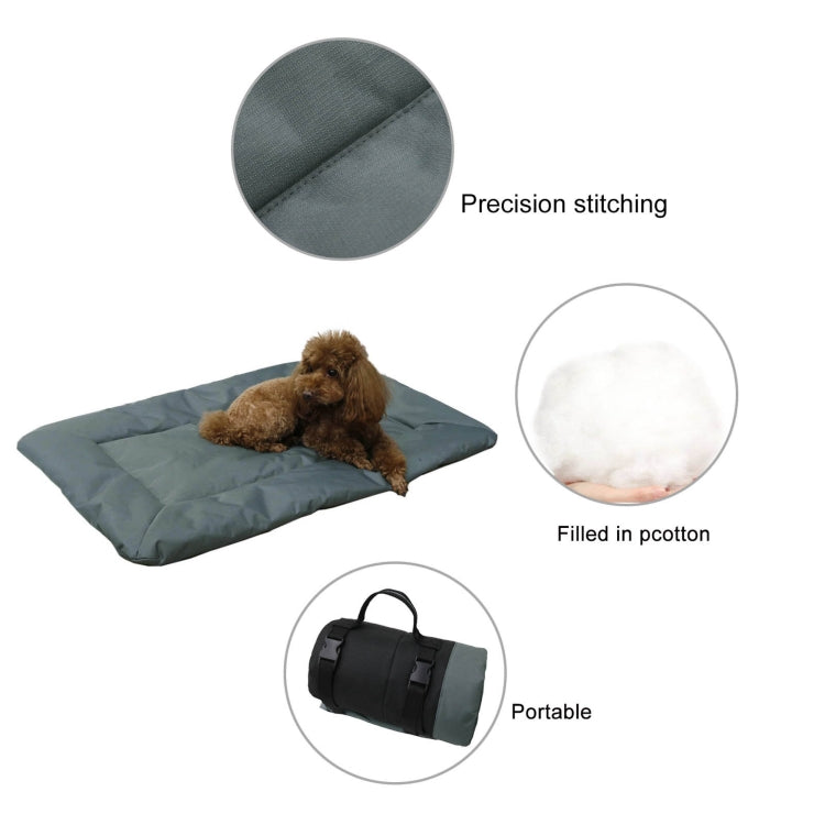 Outdoor Camping Foldable Pet Sleeping Pad 600D Oxford Cloth Waterproof Dog Pad(Brown) - Pads by PMC TechLife | Online Shopping South Africa | PMC TechLife | Buy Now Pay Later Mobicred