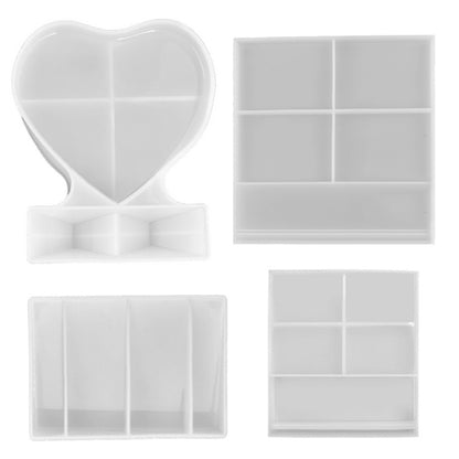 Heart-shaped Square Photo Frame Display DIY Silicone Mould, Spec: S (Heart-shaped) - Arts & Crafts by PMC Jewellery | Online Shopping South Africa | PMC Jewellery