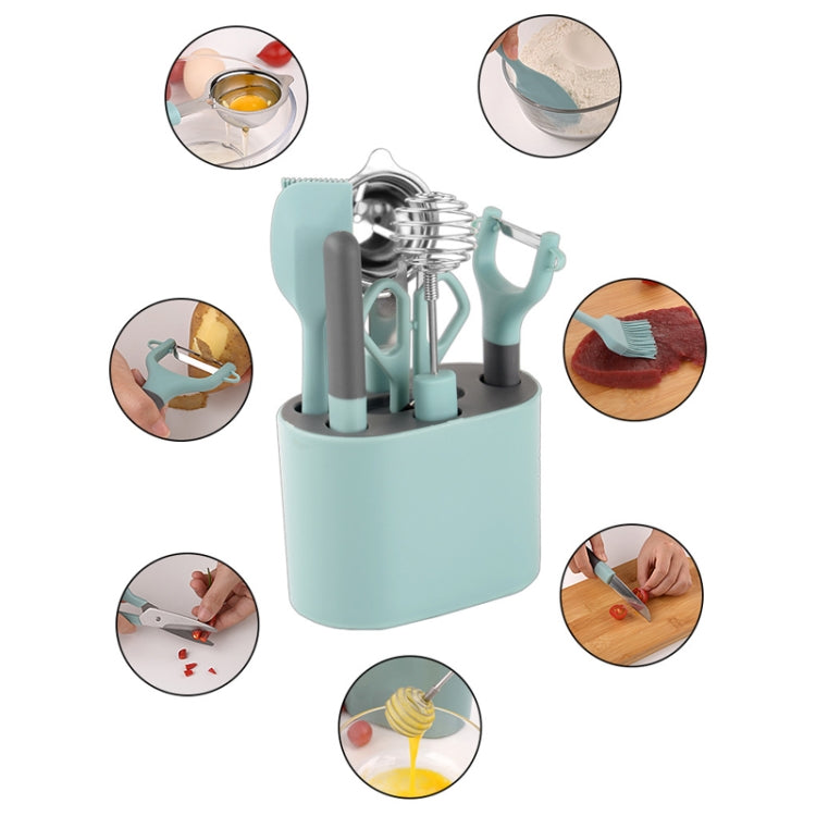 6 PCS / Set Stainless Steel Peeler Kitchen Gadgets Set With Storage Holder - Gadgets by PMC TechLife | Online Shopping South Africa | PMC TechLife | Buy Now Pay Later Mobicred
