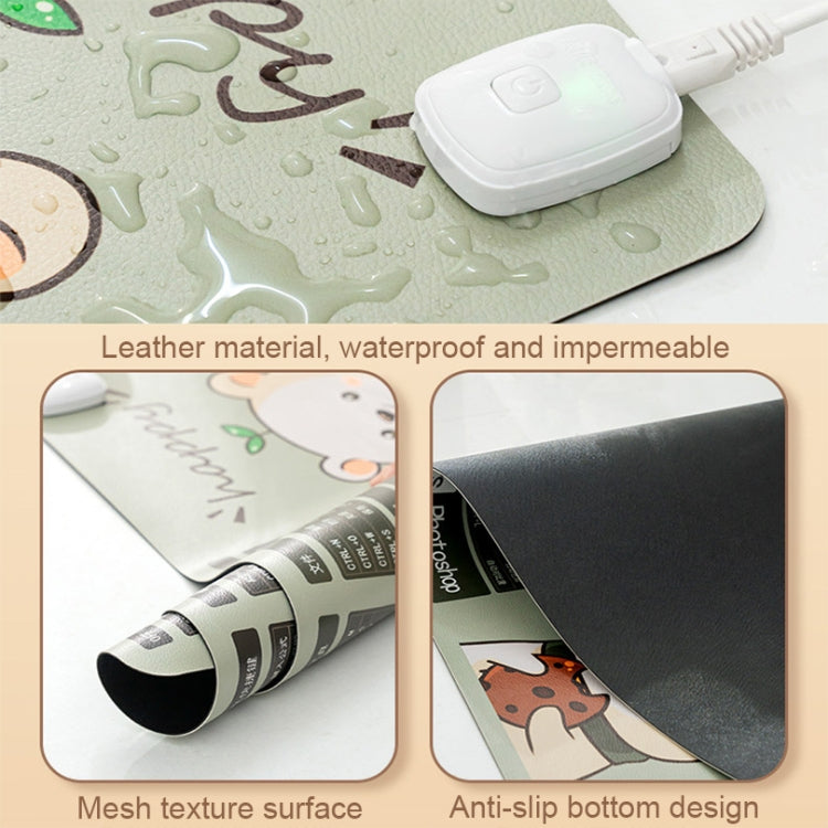 Intelligent Timing Heating Waterproof Warm Mouse Pad CN Plug, Size: 80x33cm(Cute Mouse) - Mouse Pads by PMC TechLife | Online Shopping South Africa | PMC TechLife | Buy Now Pay Later Mobicred