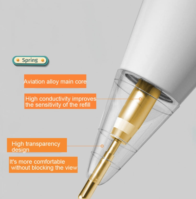 For Apple Pencil 1/2 Transparent Replacement Pen Tip Transform Nib,Style: 5.0 Silver Needle - Pencil Accessories by PMc TechLife | Online Shopping South Africa | PMc TechLife | Buy Now Pay Later Mobicred