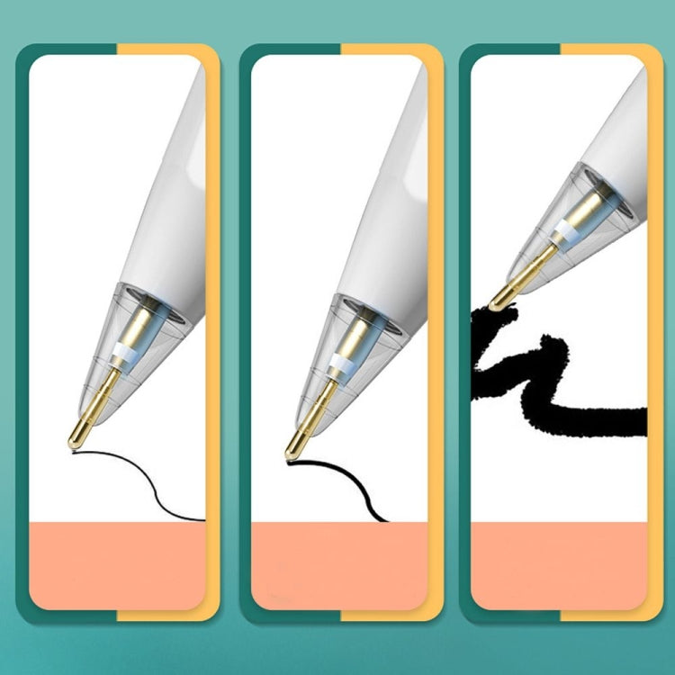 For Apple Pencil 1/2 Transparent Replacement Pen Tip Transform Nib,Style: 5.0 Silver Needle - Pencil Accessories by PMc TechLife | Online Shopping South Africa | PMc TechLife | Buy Now Pay Later Mobicred