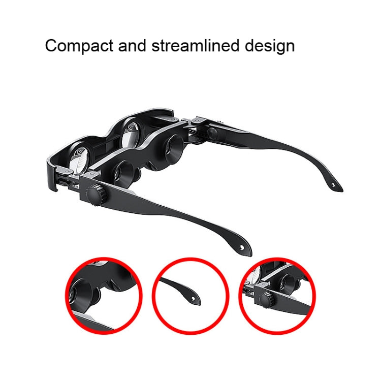 DM0125 3X Fishing Binoculars Adjustable Focus Glass Type Binoculars Hardcover - free shipping - PMC TechLife - Order now!