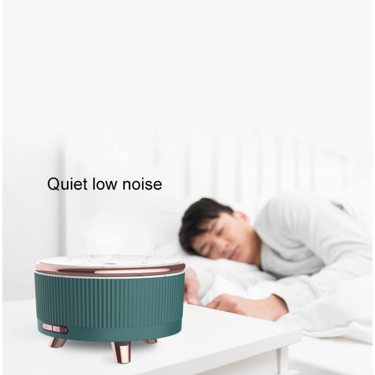 Ultrasonic Aromatherapy Diffuser Humidifier Essential Oil Diffuser UK Plug(Dark Green) - free shipping - PMC TechLife - Order now!