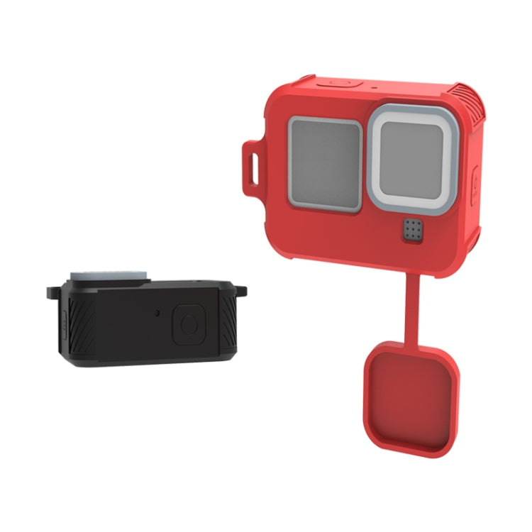 For GoPro HERO10 Black / HERO9 Black Liquid Silicone Case(Orange) - Silicone Cases by PMC Jewellery | Online Shopping South Africa | PMC Jewellery | Buy Now Pay Later Mobicred