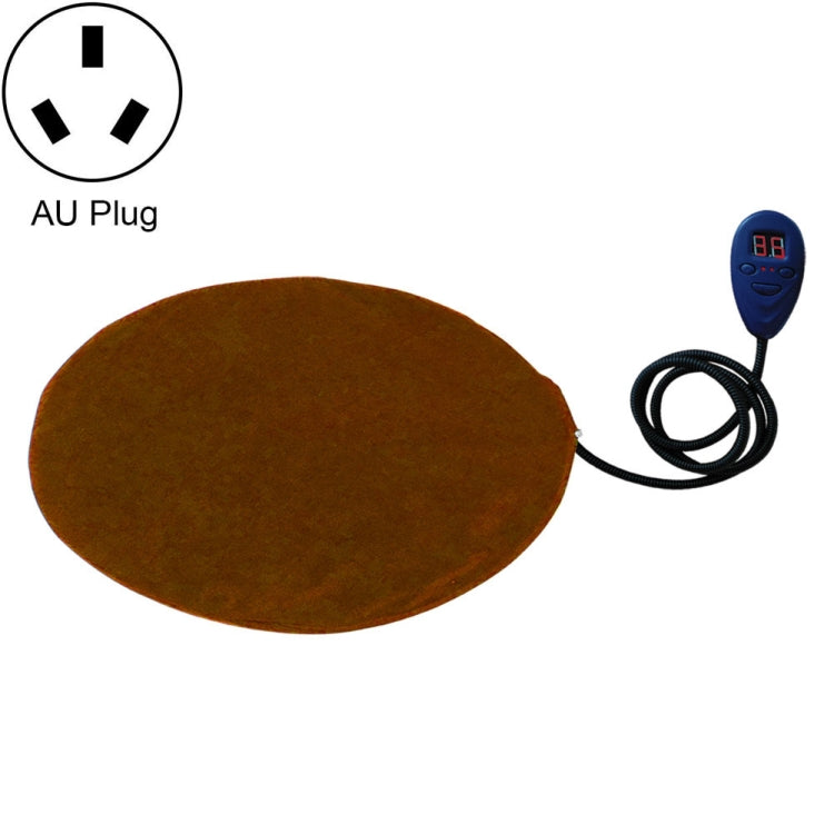 30x30cm Coffee 12V Low Voltage Multifunctional Warm Pet Heating Pad Pet Electric Blanket(AU Plug) - Pads by PMC TechLife | Online Shopping South Africa | PMC TechLife | Buy Now Pay Later Mobicred