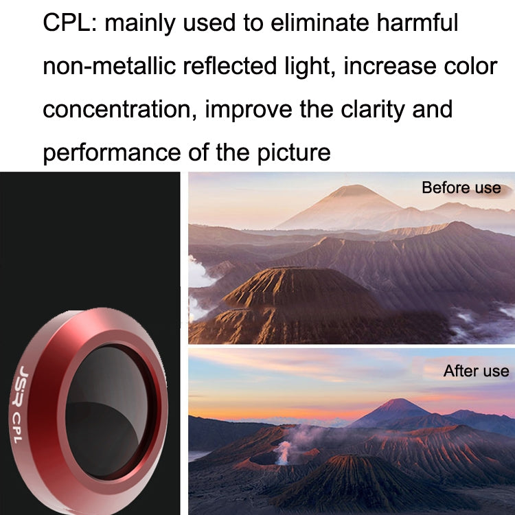 JSR For Mavic 2 Zoom Motion Camera Filter, Style: CPL+ND8+ND16 - Mavic Lens Filter by JSR | Online Shopping South Africa | PMC Jewellery | Buy Now Pay Later Mobicred