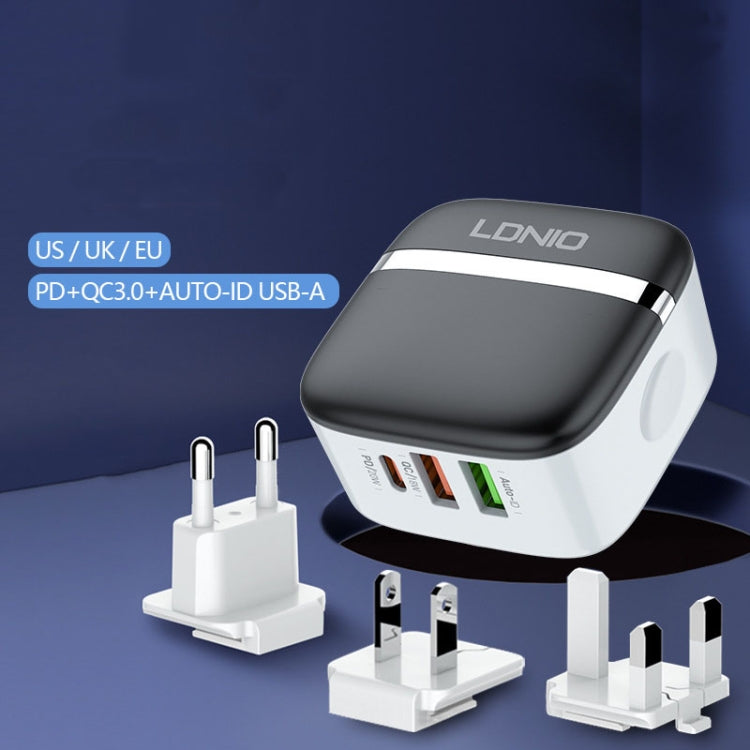 LDNIO A3513Q 32W QC3.0 3 USB Ports Phone Adapter EU Plug with Micro USB Cable - free shipping - PMC TechLife - Order now!