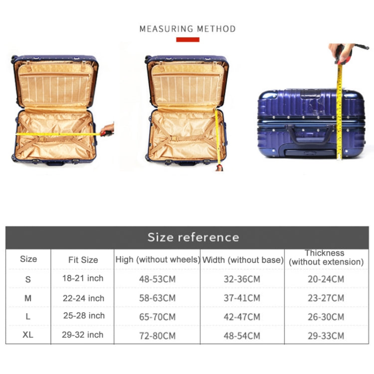 Thickened Wear-resistant Stretch Luggage Dust-proof Protective Cover, Size: XL(Red) - Dust Covers by PMC TechLife | Online Shopping South Africa | PMC TechLife