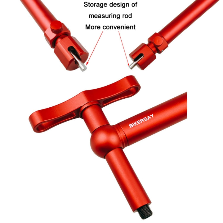 BIKERSAY Bicycle Wheelset Rear Change Lug Tail Hook Correction Tool, Color: BT053S Red - Maintenance tools by BIKERSAY | Online Shopping South Africa | PMc TechLife | Buy Now Pay Later Mobicred