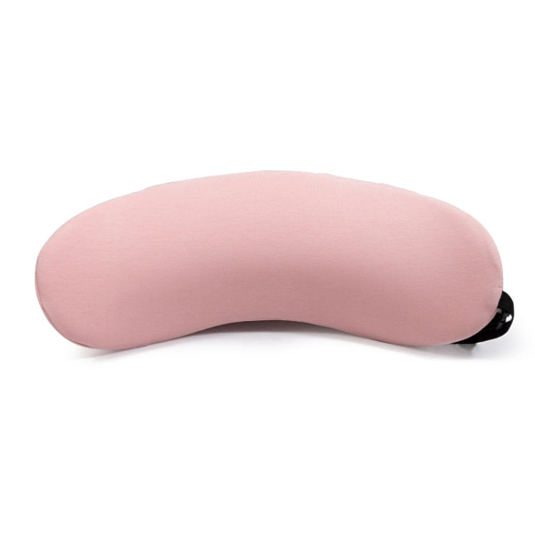 Memory Foam Lumbar Spine Cushion Pregnant Women Sleeping Lumbar Pillow(Pink Crescent) - Cushions & Pillows by PMC Jewellery | Online Shopping South Africa | PMC Jewellery | Buy Now Pay Later Mobicred