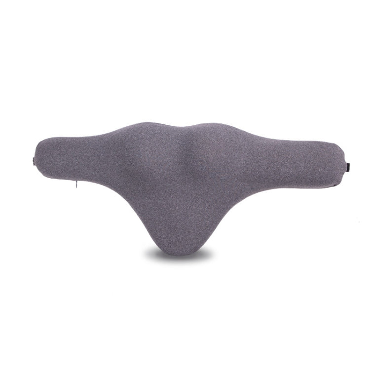Slow Rebound Memory Foam Lumbar Pillow Neck Pillow Car Headrest(Grey) - free shipping - PMC TechLife - Order now!